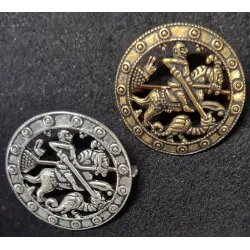 Middelalder Broche Sankt Jørgen